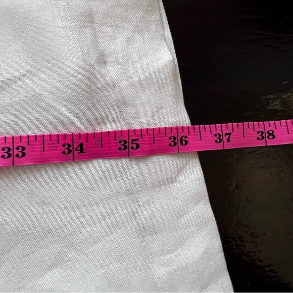 Club Monaco Light Pink Linen Blend Wrap Around Dress.  Size 8 - Picture 12 of 16